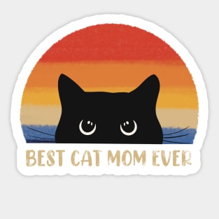 Best Cat Mom Ever Sticker